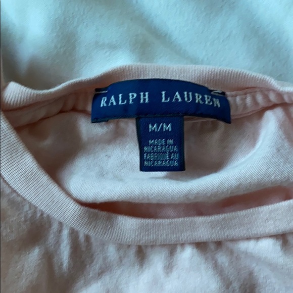 Pink girls Ralph Lauren tshirt - Picture 2 of 3